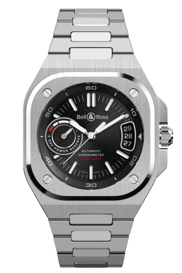 BR-X5 BLACK STEEL 41 MM - BRX5R-BL-ST/SST
